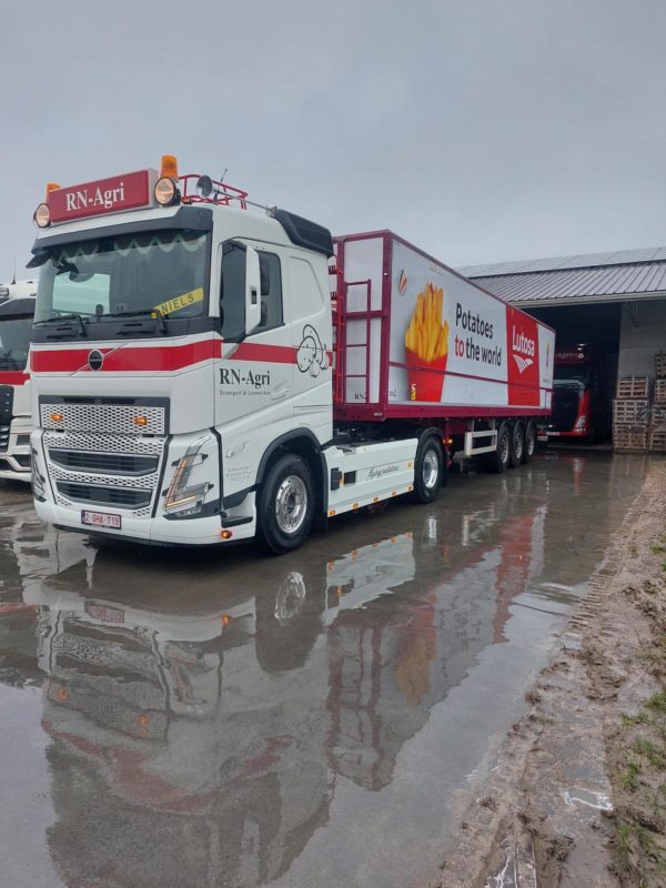 RVS lichtlatset volvo fh4/5 (dubbelbrander) - Afbeelding 3